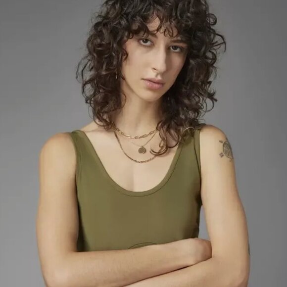 Brand New adidas Always Original Rib Two-In-One Dress - Picture 9 of 15